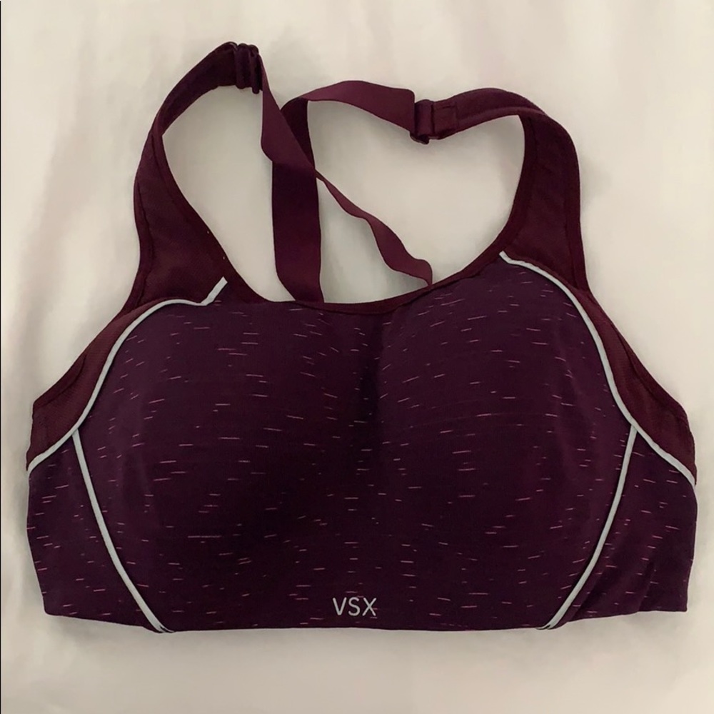 VS maroon sports bra
